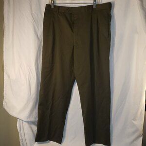 Jos. A. Bank Men's Flat Front Lightweight Wool Dress Pants - 37 Reg